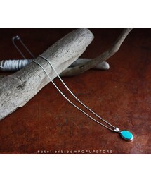 atelier bloom | スリーピングビューティー　ターコイズネックレス(ネックレス)