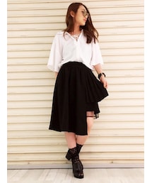 BARAK | レイヤードプリーツスカート(スカート)
