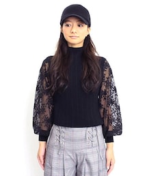 BARAK | スリーブレーストップス(シャツ/ブラウス)