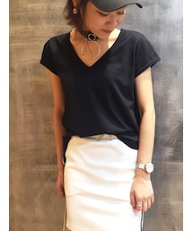 BARAK | ベーシッククルーズＴシャツ(Tシャツ/カットソー)