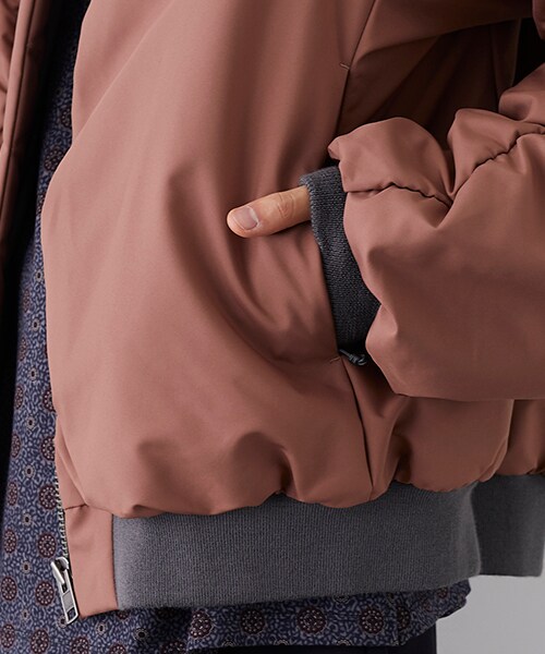 LAD MUSICIAN（ラッドミュージシャン）の「バックロゴMA-1（その他・メンズ・BLK/PNK・42/44）」の8枚目の写真