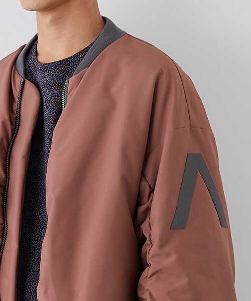 LAD MUSICIAN（ラッドミュージシャン）の「バックロゴMA-1（その他・メンズ・BLK/PNK・42/44）」の7枚目の写真