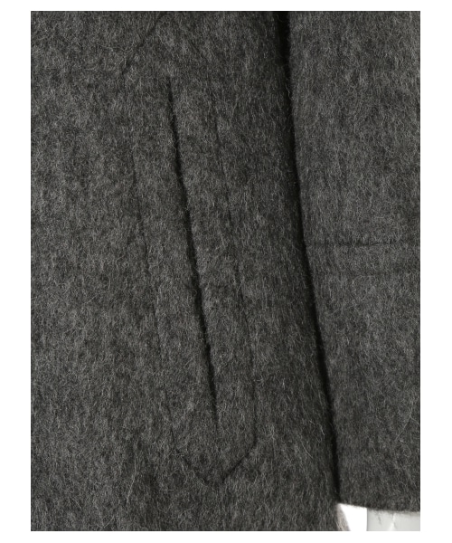 SNIDEL（スナイデル）の「コクーンシャギーコート（ウールコート・レディース・IVR/LBLU/GRY・F）」の9枚目の写真