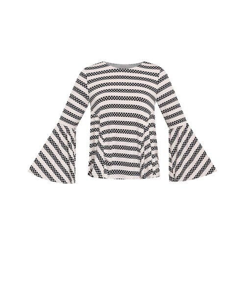 Zariya（ザリヤ）の「Printed Blouse（トップス・レディース・Brown・S/M/L/XL/XXL）」の5枚目の写真