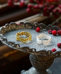 m.soeur | スカラップレースリング / 公式ONLINE STORE、ZOZOTOWNにて販売中！(リング)