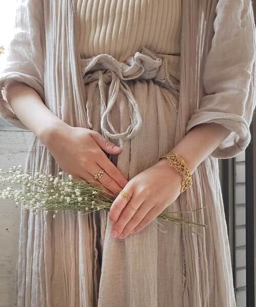 m.soeur(エムスール)の「m.soeur スカラップレースリング(リング・レディース・その他)」の3枚目の写真