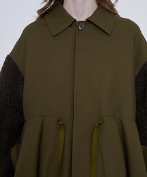 CLANE（クラネ）の「ボアスリーブモッズコート（）」 - WEAR
