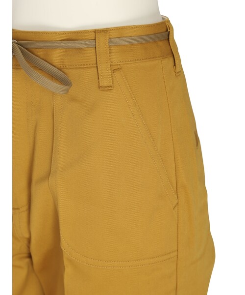 jouetie（ジュエティ）の「Dickies×jouetieハイウエストパンツ（パンツ・レディース・イエロー/ターコイズ/ブラウン/ベージュ）」の19枚目の写真