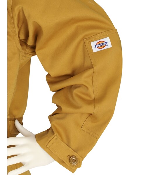 jouetie(ジュエティ)の「Dickies×jouetie JAPAN ワークジャケット(ジャケット/アウター・レディース・イエロー/ターコイズ/ブラウン/ベージュ)」の22枚目の写真