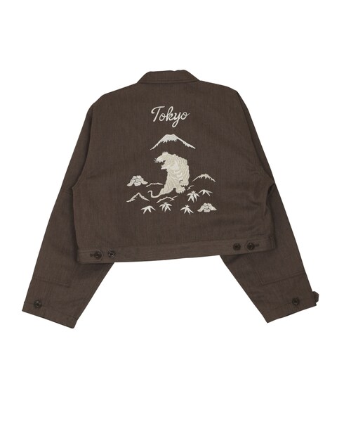 jouetie(ジュエティ)の「Dickies×jouetie JAPAN ワークジャケット(ジャケット/アウター・レディース・イエロー/ターコイズ/ブラウン/ベージュ)」の1枚目の写真