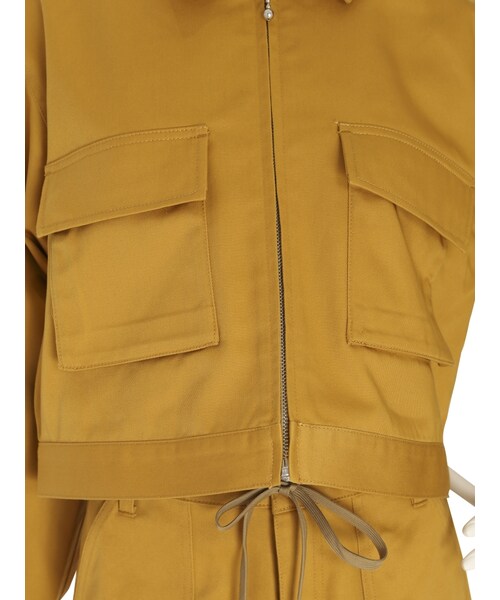 jouetie(ジュエティ)の「Dickies×jouetie JAPAN ワークジャケット(ジャケット/アウター・レディース・イエロー/ターコイズ/ブラウン/ベージュ)」の21枚目の写真