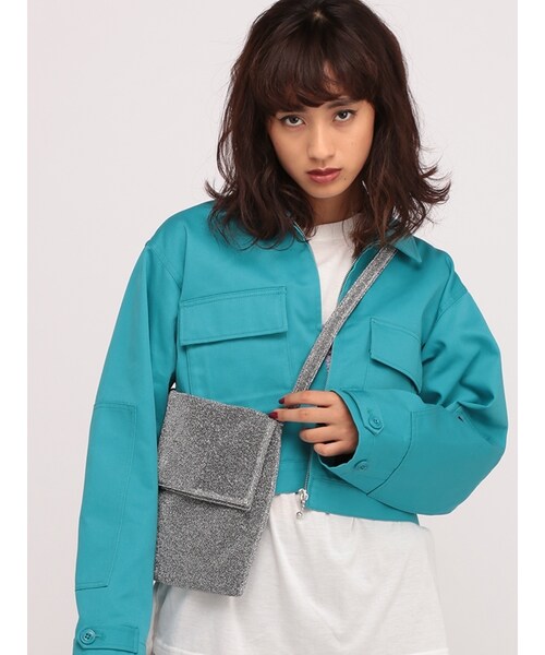 jouetie(ジュエティ)の「Dickies×jouetie JAPAN ワークジャケット(ジャケット/アウター・レディース・イエロー/ターコイズ/ブラウン/ベージュ)」の12枚目の写真