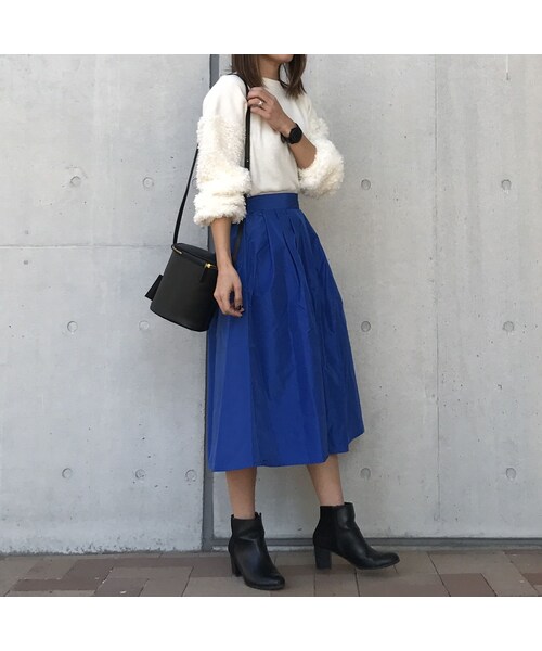 copine（コピン）の「再入荷！袖が可愛いふわふわフェイクファーボリュームスリーブプルオーバー（4color）（ニット/セーター・レディース・その他）」の6枚目の写真