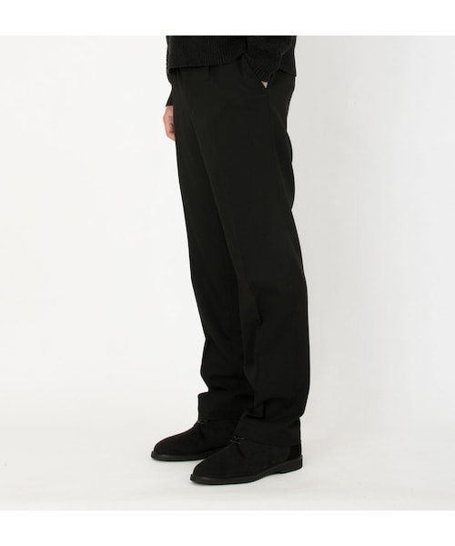 son of the cheese SS SLACKS 黒　M サノバチーズ SON OF THE CHEESE(サノバチーズ) MJK PANTSイージーパンツ