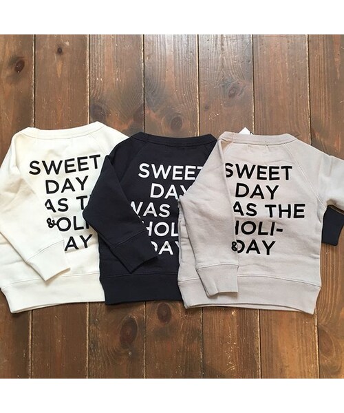 cache cache（カシュ カシュ）の「ARCH&LINE 　DOYLE TERRY ”AND”　PO（off　white）（スウェット・キッズ・その他）」の6枚目の写真