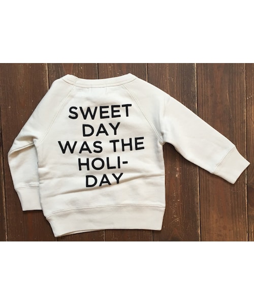 cache cache（カシュ カシュ）の「ARCH&LINE 　DOYLE TERRY ”AND”　PO（off　white）（スウェット・キッズ・その他）」の3枚目の写真