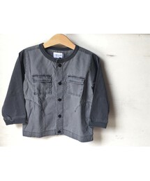cache cache | ARCH&LINE 　PG　COMBI　CARDIGAN　(BLACK)(カーディガン/ボレロ)