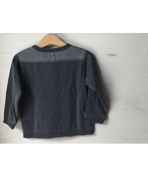 cache cache（カシュ カシュ）の「ARCH&LINE 　PG　COMBI　CARDIGAN　(BLACK)（カーディガン/ボレロ・キッズ・その他）」の3枚目の写真