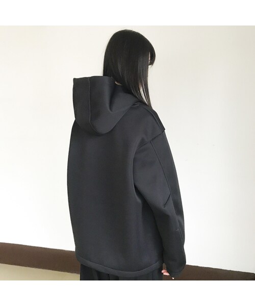chloma(クロマ)の「chloma / C:エイドパーカー / ブラック(スウェット・その他)」の8枚目の写真