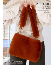 KORMARCH | 2ストラップフェイクファーバッグ(ショルダーバッグ)