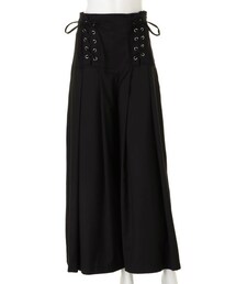 BARAK | レースアップワイドパンツ(その他パンツ)