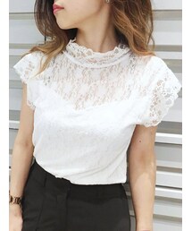 BARAK | ハイネックレーストップス(その他トップス)