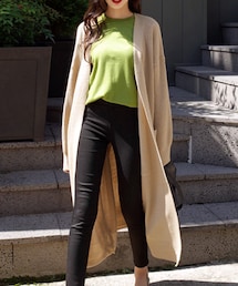 DHOLIC | 7COLORSオープンロングニットカーディガン(カーディガン/ボレロ)