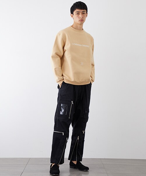 Name. ストレッチツイルヘリコプターパンツ ブラック Name.（ネーム）の「ストレッチツイルヘリコプターパンツ