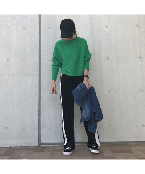 copine（コピン）の「★再入荷★抜群の着回し力！！ドルマンデザイン柔らかシンプルニットソー（6color）【クリックポスト対象商品】（ニット/セーター・レディース・その他）」の8枚目の写真