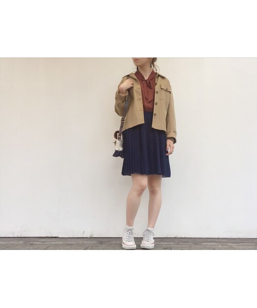 USED（ユーズド）の「バイカラーワンピース（ワンピース・レディース・その他）」の11枚目の写真