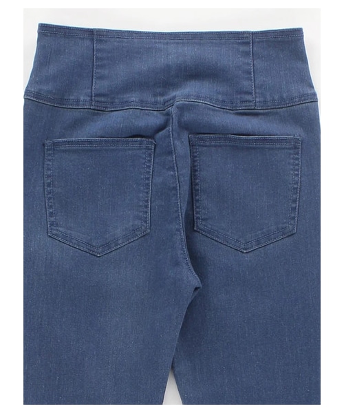 E hyphen world gallery（イーハイフンワールドギャラリー）の「Zip使いデニムスキニーパンツ（パンツ・ミディアムインディゴ/ブラックインディゴ・S/M/L）」の7枚目の写真