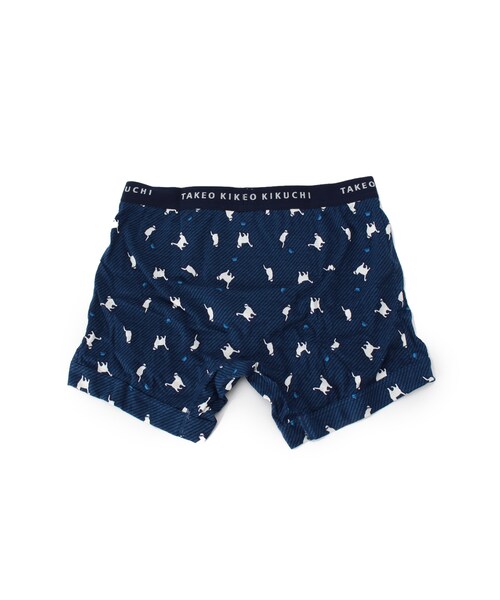 TAKEO KIKUCHI（タケオキクチ）の「ネコ柄ボクサーパンツ（）」 - WEAR