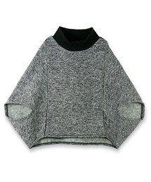 BRANSHES | ヘリンボーンプリントポンチョ(ポンチョ)