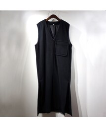 yoko sakamoto | 【YOKO SAKAMOTO】long vest blk(その他アウター)