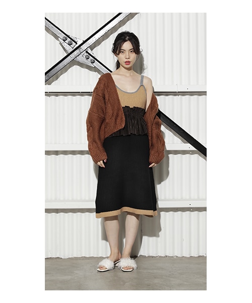 CHEER CLOSET（チアクローゼット）の「【るうこ】ベロアプリーツサッシュベルト（ベルト・レディース・ベージュ/ブラック/オレンジ/ブラウン・F）」の3枚目の写真