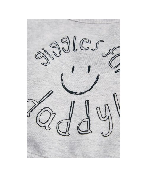 next（next）の「Mummy & Daddy スローガン レギュラー ポッパーよだれかけ 2 枚セット(ホワイト/グレー)（Tシャツ/カットソー・キッズ・その他）」の4枚目の写真