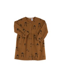 cache cache | tinycottons no-worry dolls woven dress(ワンピース)