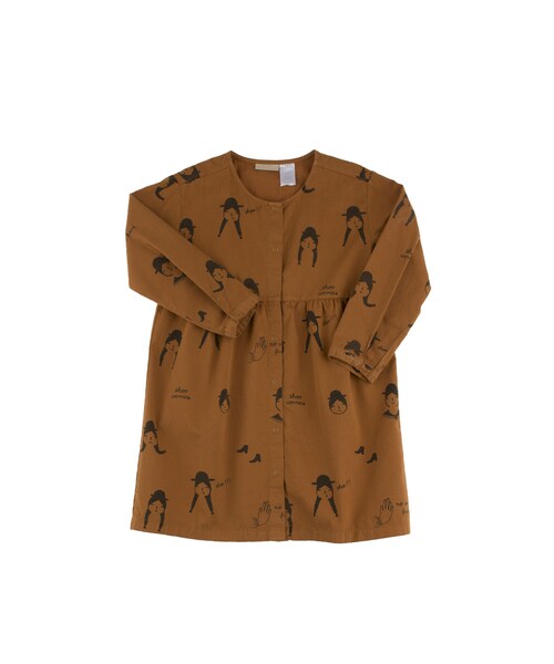 cache cache(カシュ カシュ)の「tinycottons no-worry dolls woven dress(ワンピース・キッズ・その他)」の1枚目の写真