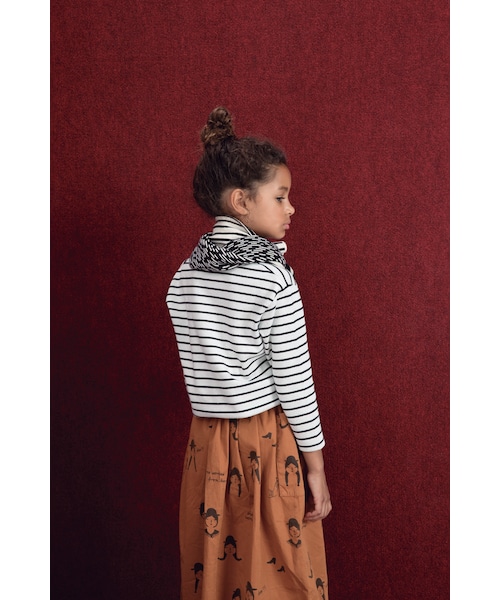 cache cache（カシュ カシュ）の「tinycottons no-worry dolls button　woven skirt（スカート・キッズ・その他）」の2枚目の写真