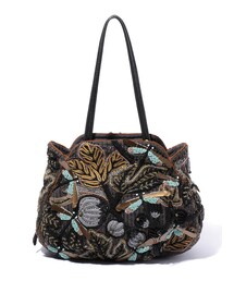 ジャマンピエッシュJamin Puech ビーズ刺繍パーティバックフォーマル着物 ジャマンピエッシュJamin Puech ビーズ刺繍パーティバック
