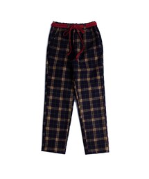 ROMANTIC CROWN | Twine check pants_Navy(その他)