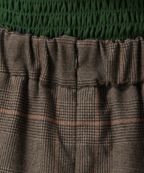 LOWRYS FARM（ローリーズファーム）の「★WEB先行予約アイテム★ＴＲキモウチェックタイトスカート（スカート・ブラウン）」の7枚目の写真