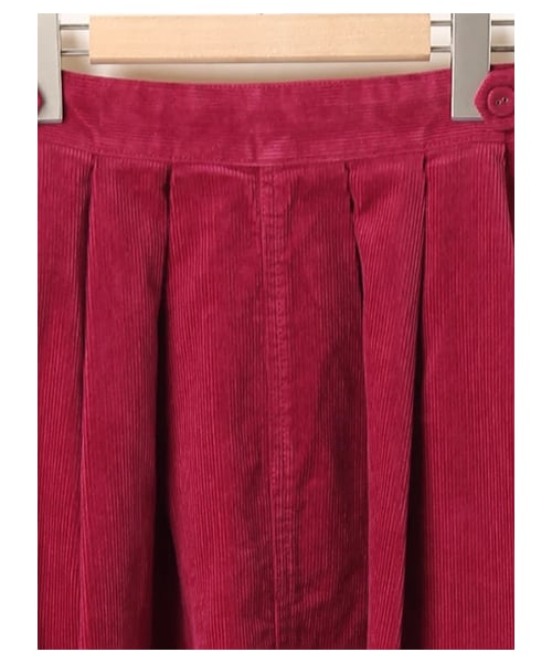 ehka sopo（エヘカソポ）の「コーデュロイロングスカート（スカート・ボルドー/キャメル/カーキ・M）」の3枚目の写真