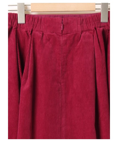 ehka sopo（エヘカソポ）の「コーデュロイロングスカート（スカート・ボルドー/キャメル/カーキ・M）」の6枚目の写真
