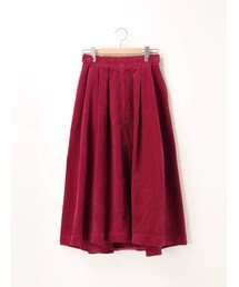 ehka sopo | コーデュロイロングスカート(スカート)