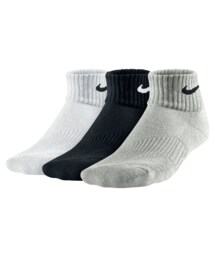 NIKE | ナイキ パフォーマンス クッション クォーター ジュニアソックス (3足)(レッグウェア)