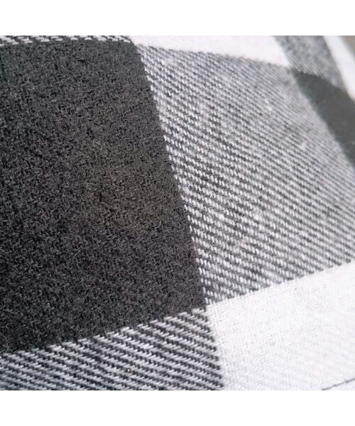 copine（コピン）の「再入荷★ビックシルエット/ロングチェックシャツ/ブラック【クリックポスト対象商品】（シャツ/ブラウス・レディース・その他）」の15枚目の写真