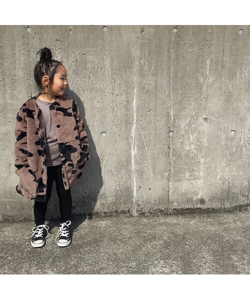 cache cache(カシュ カシュ)の「Violeta&Federico COAT CAMU (LEO)10y.12y(その他アウター・キッズ・その他)」の2枚目の写真