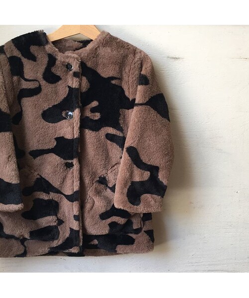 cache cache(カシュ カシュ)の「Violeta&Federico COAT CAMU (LEO)3y.4y.6y.8y(その他アウター・キッズ・その他)」の1枚目の写真