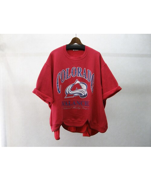 YEAH RIGHT!!(イェーライト)の「YEAH RIGHT!! RIPPLE WAVE HEM SWEATSHIRTS(REMAKE)(Tシャツ/カットソー・メンズ・その他)」の1枚目の写真